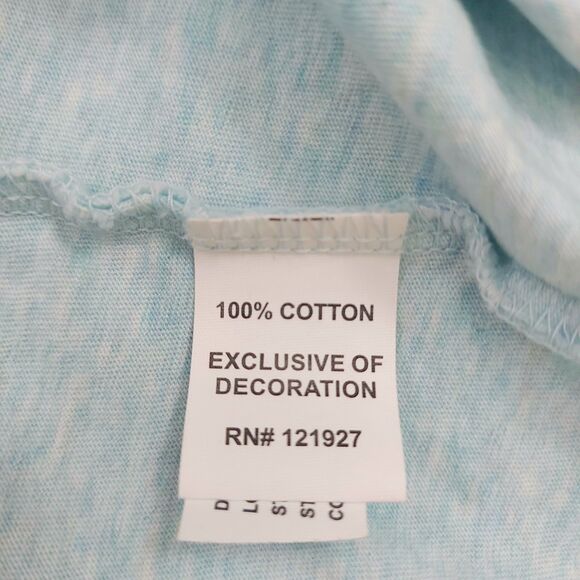 Johnnie-O T-Shirt Mens XL Green Cotton Short Sleeve Crew Neck Outdoor Beach - Picture 8 of 10